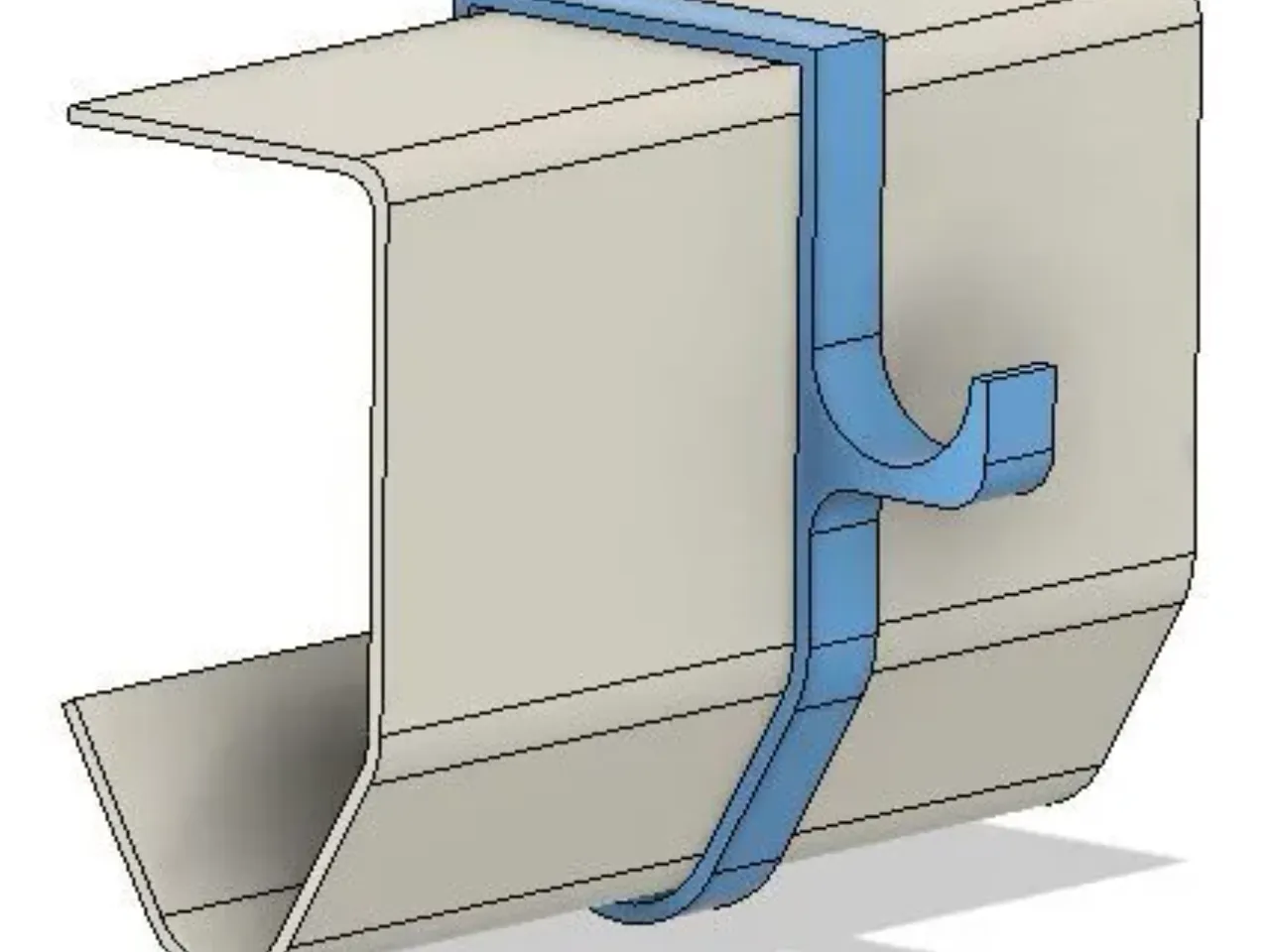 Garage Door Rail Storage Hooks