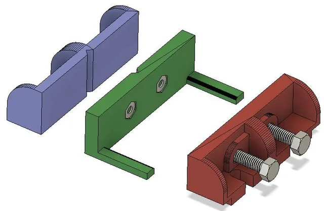 Workclamp 65mm x 20mm Remix