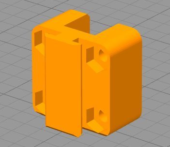 Toggle-Clamp Mount for Misumi Extrusion Bed
