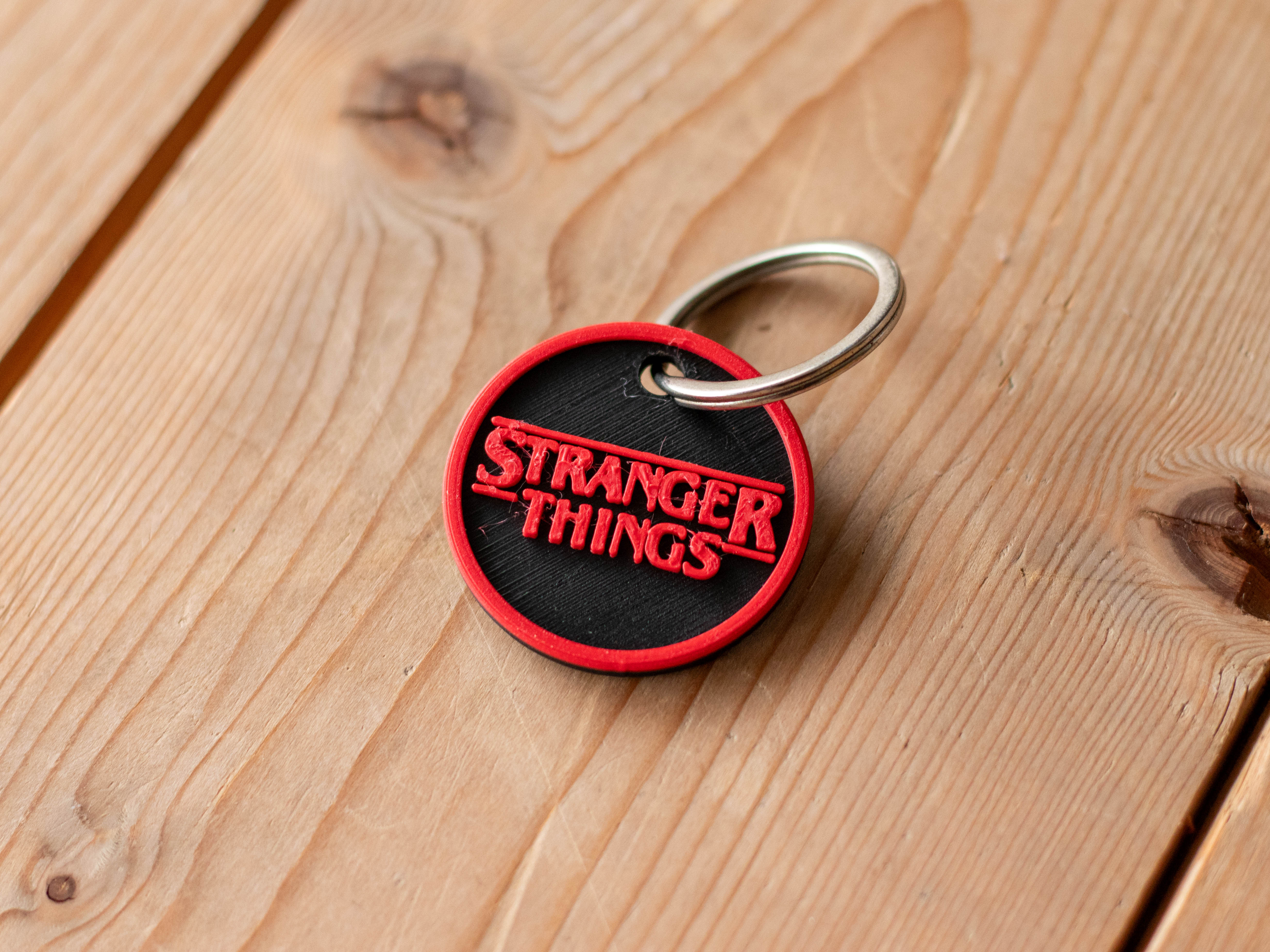 Miniatura 2 do modelo 3D Stranger Things Keychain