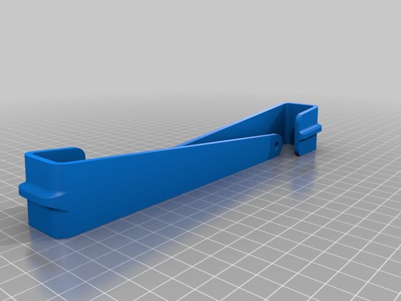 Miniatura 3 do modelo 3D Pot lid holder - adjustable