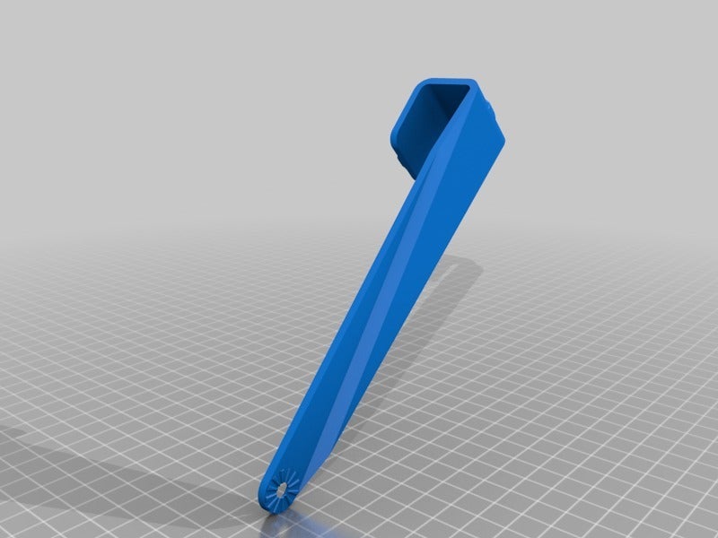 Miniatura 5 do modelo 3D Pot lid holder - adjustable