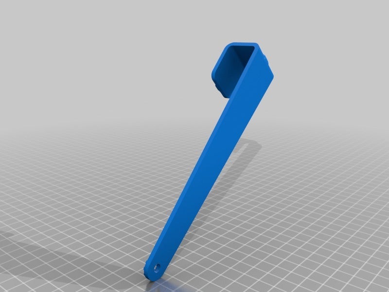 Miniatura 6 do modelo 3D Pot lid holder - adjustable