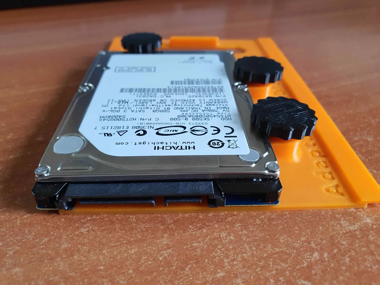 Adapter / Adaptateur SSD & HDD 2,5 - 3,5 by Phio79, Download free STL  model