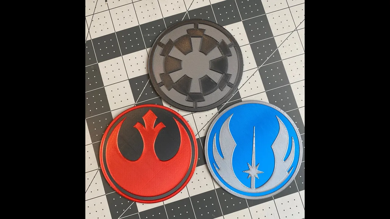 Star Wars Coasters by nerdyviews