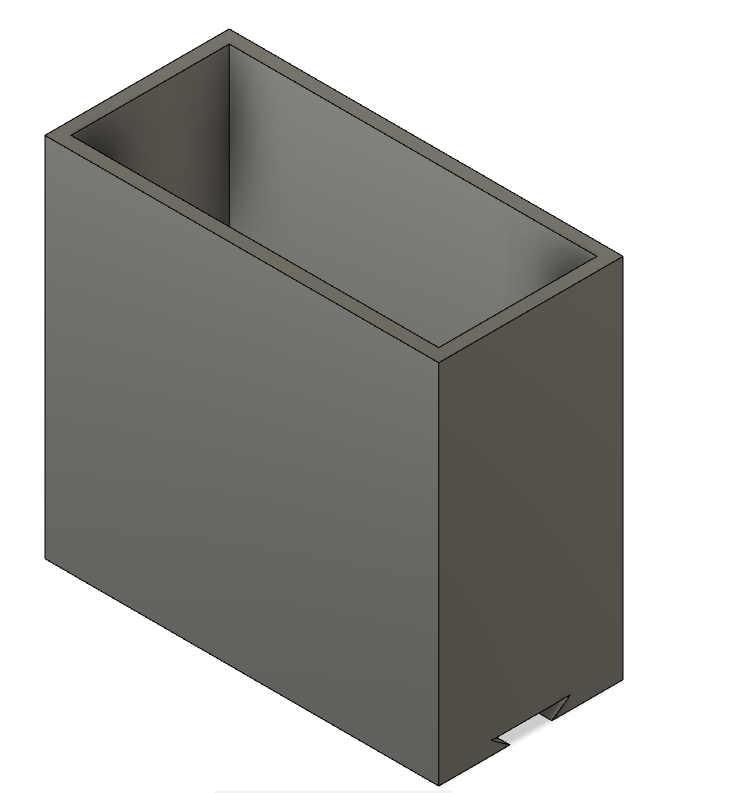 USB Amp reader slat wall mount