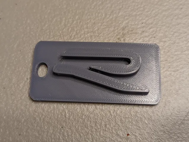 Volkswagen (VW) Golf R Keychain (2022+)