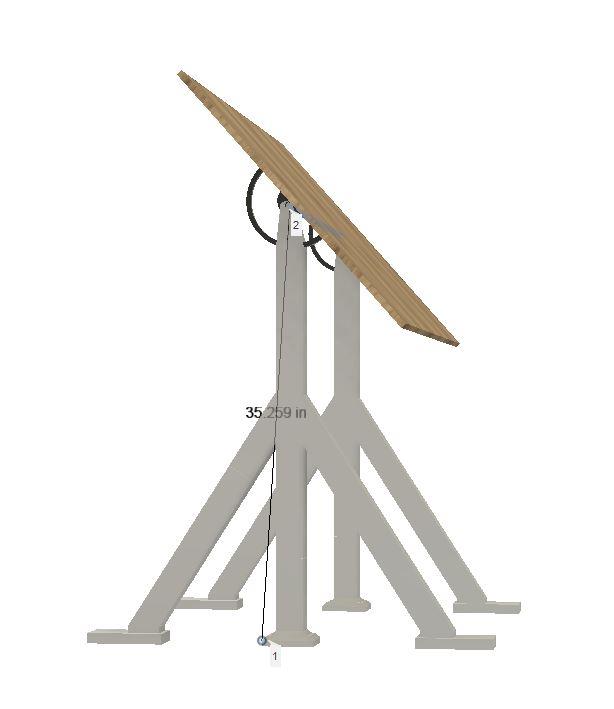 Miniatura 8 do modelo 3D Drafting Table