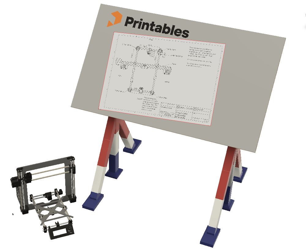 Drafting Table by Tom Anderson (The Real NEO) | Download free STL model ...