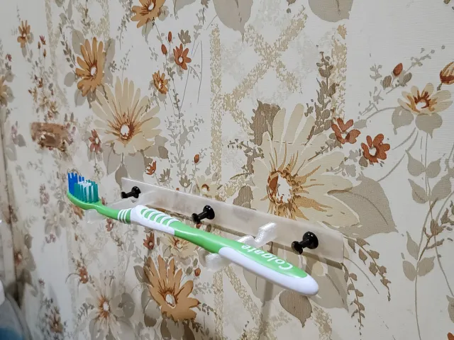 Simple 2 Toothbrush Holder