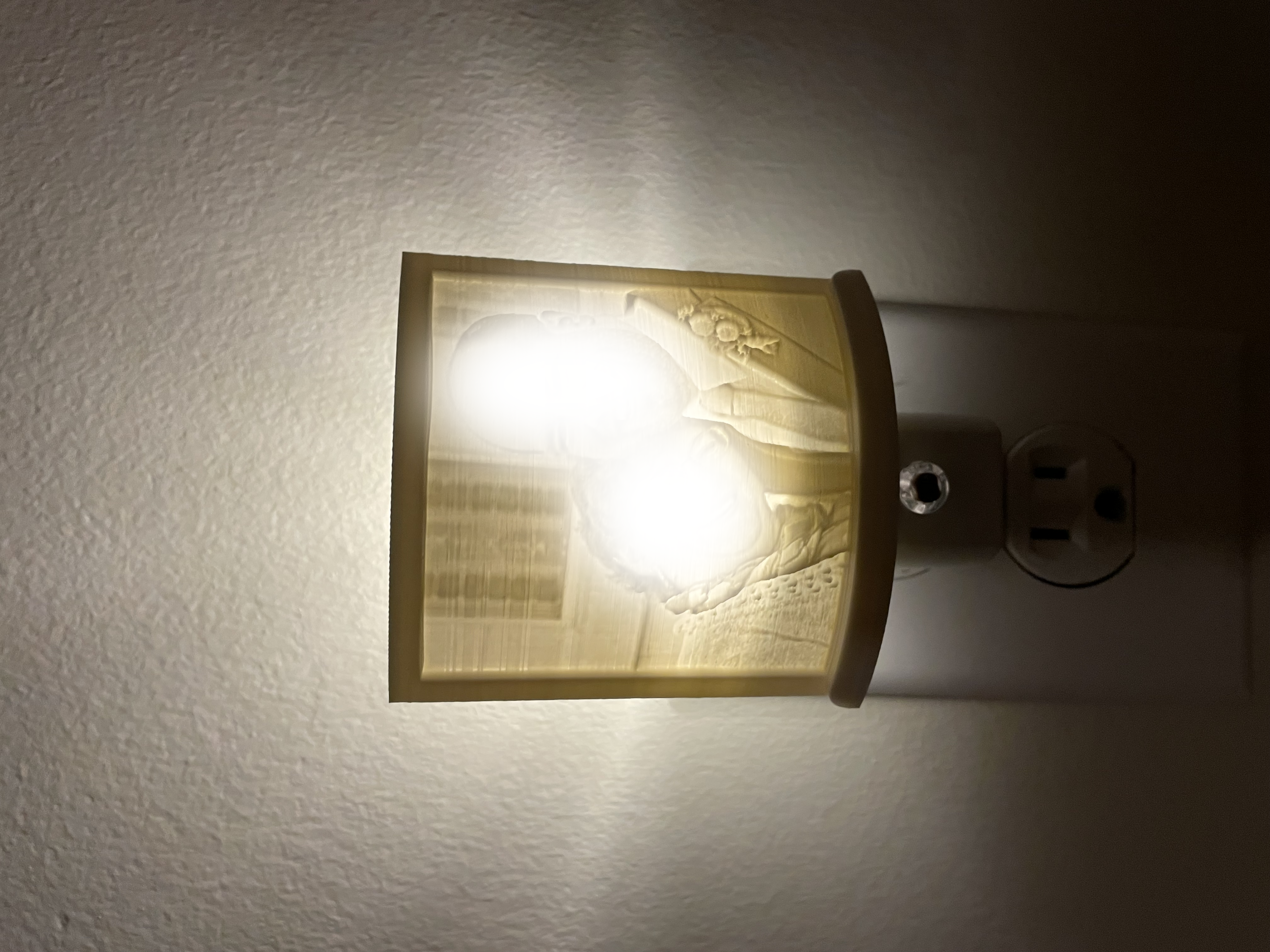 Miniatura 3 do modelo 3D Lithophane Nightlight Clip