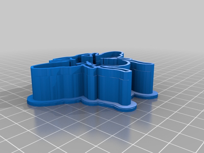 Miniatura 2 do modelo 3D Bumble Bee Cookie Cutters