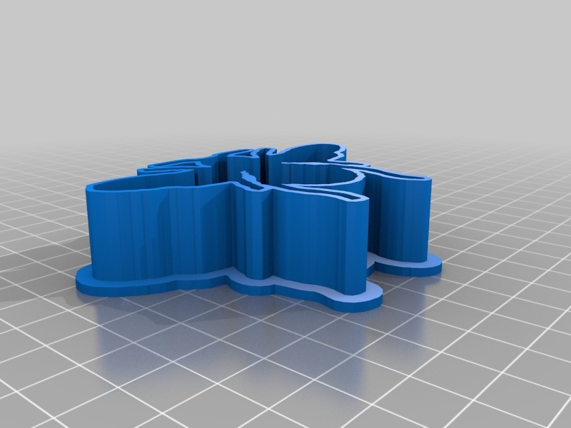 Miniatura 3 do modelo 3D Bumble Bee Cookie Cutters