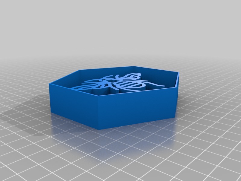 Miniatura 4 do modelo 3D Bumble Bee Cookie Cutters