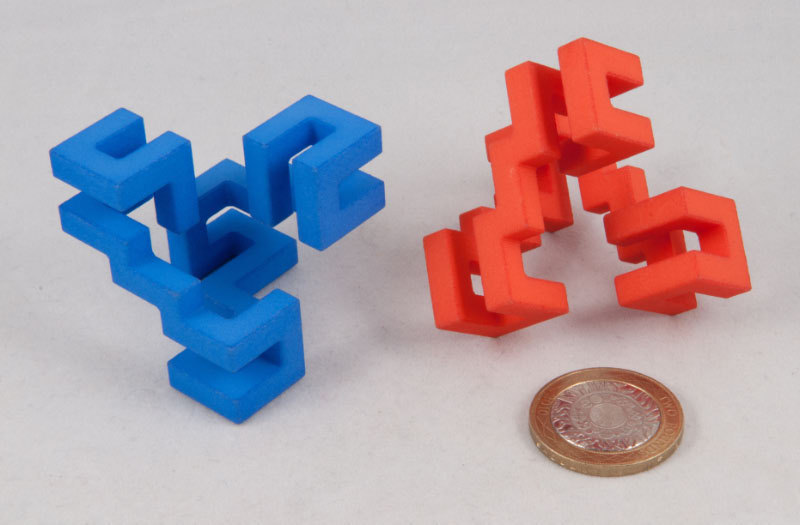 Miniatura 2 do modelo 3D Superstrings puzzle