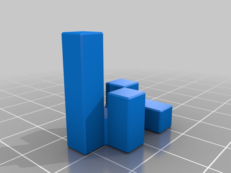 Miniatura 8 do modelo 3D Printable Interlocking Puzzle #2