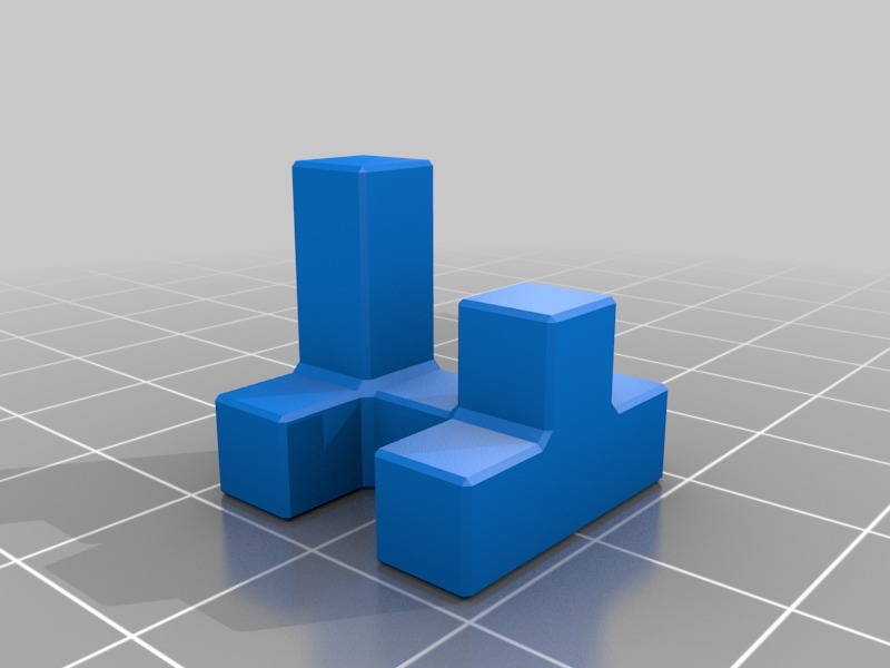 Miniatura 4 do modelo 3D Printable Interlocking Puzzle #1