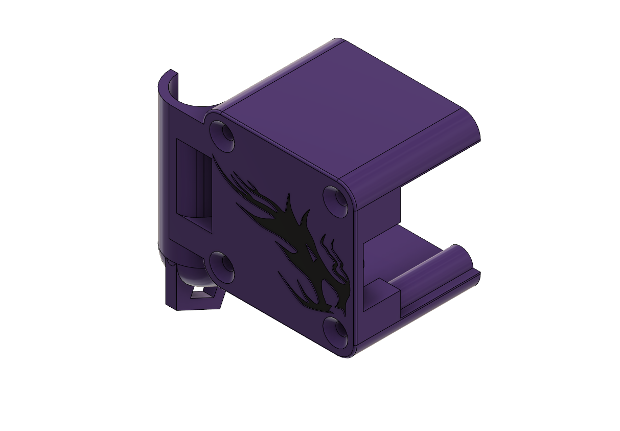 Ender 3 pro wire loom guide by Kraloulk Download free STL model