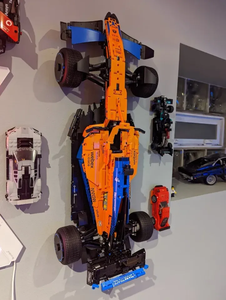 LEGO McLaren Formula 1 Wall Mount by Brian DeMaio, Download free STL model