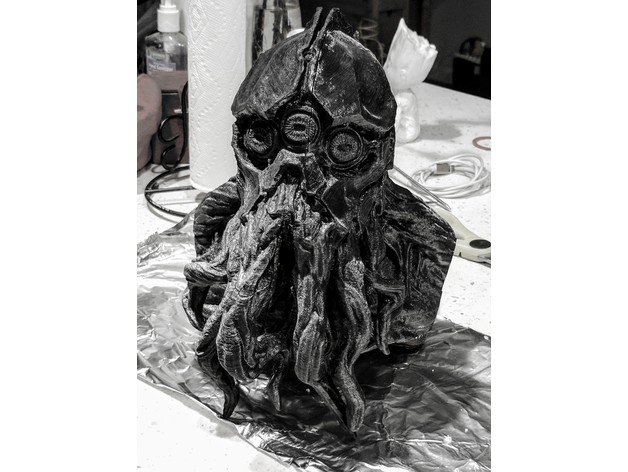 Miniatura 2 do modelo 3D Cthulhu Bust