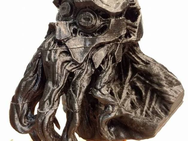 Miniatura 6 do modelo 3D Cthulhu Bust