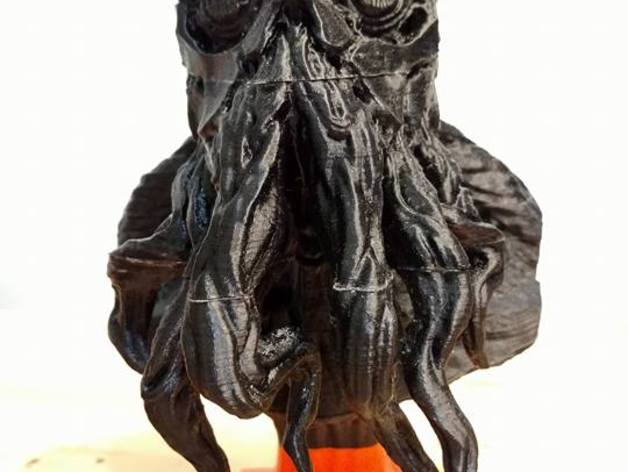 Miniatura 4 do modelo 3D Cthulhu Bust