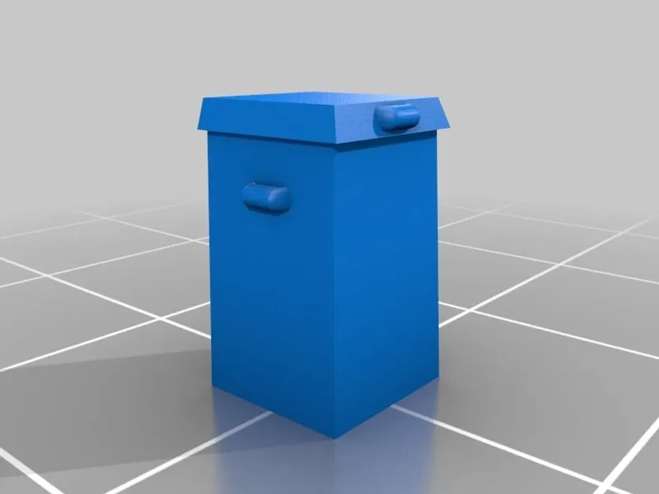 Large Garbage Container 3D model