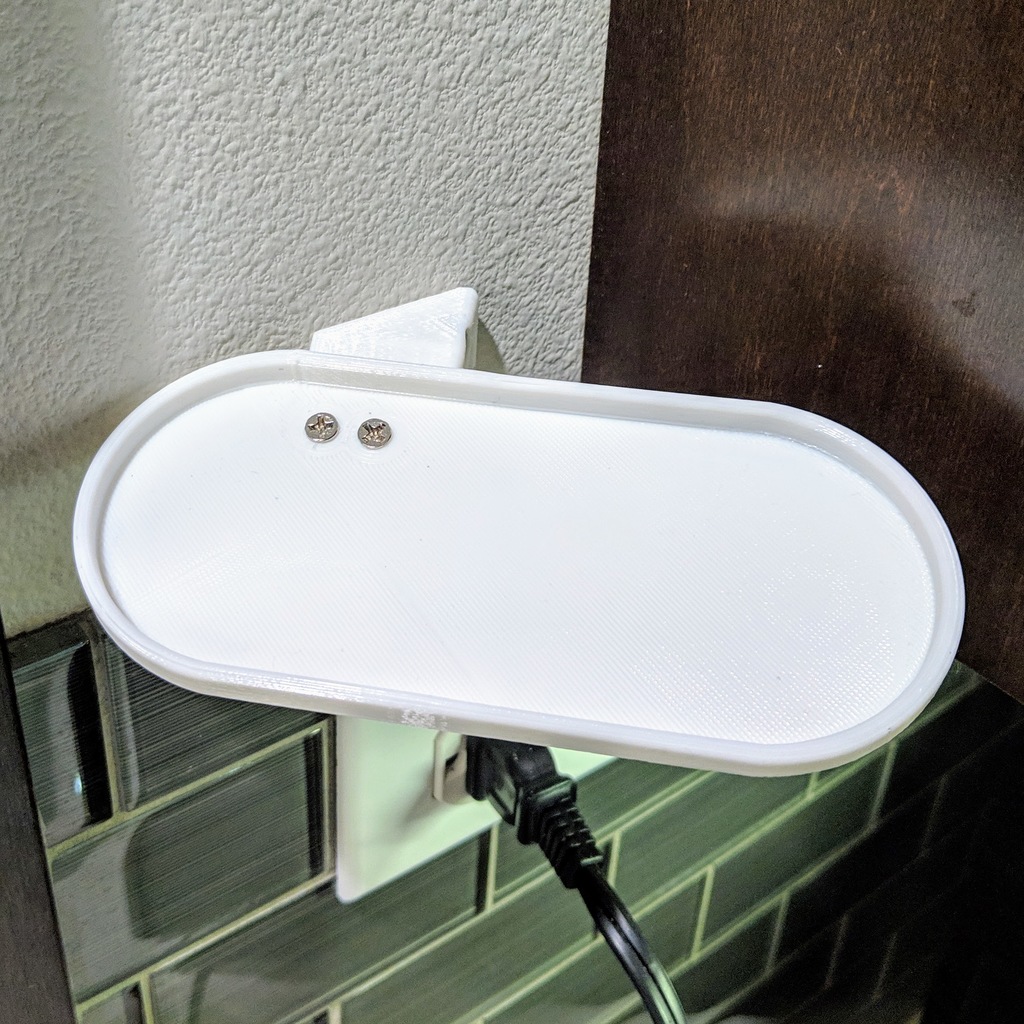 Google Home Hub 45º wall mount by tiz.io Download free STL model