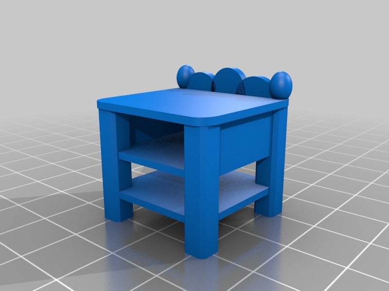 Miniatura 5 do modelo 3D Bedside Table