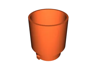 Vacuum adapter for Meec sheet sander by LA3QMA | Download free STL ...
