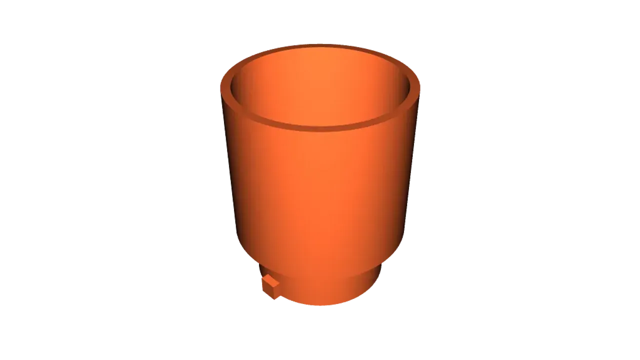 Vacuum adapter for Meec sheet sander by LA3QMA | Download free STL ...