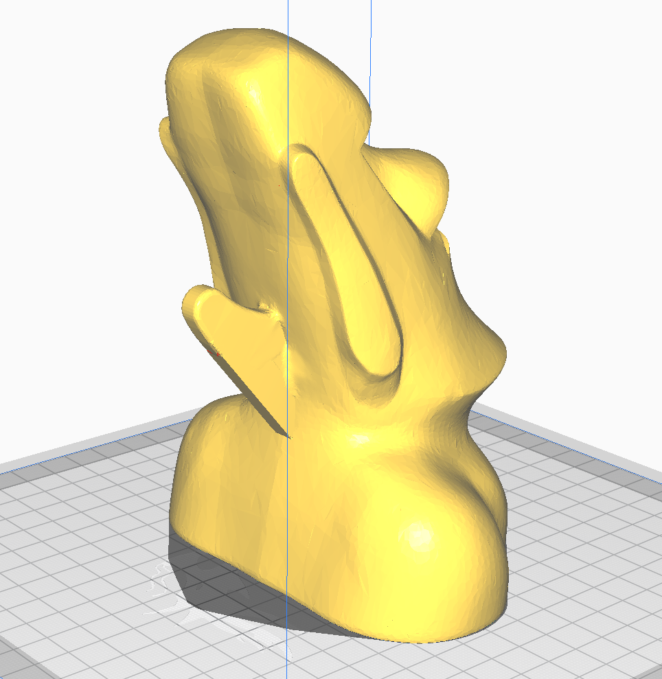 Moai Eyeglass Holder - Remix by Thimira, Download free STL model