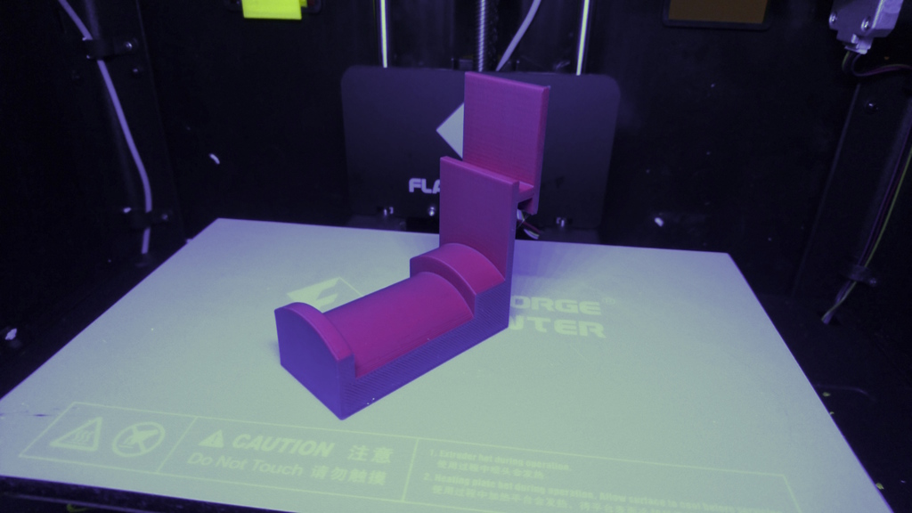 zwHolder — Filament Holder for Creator Pro printer by Adam