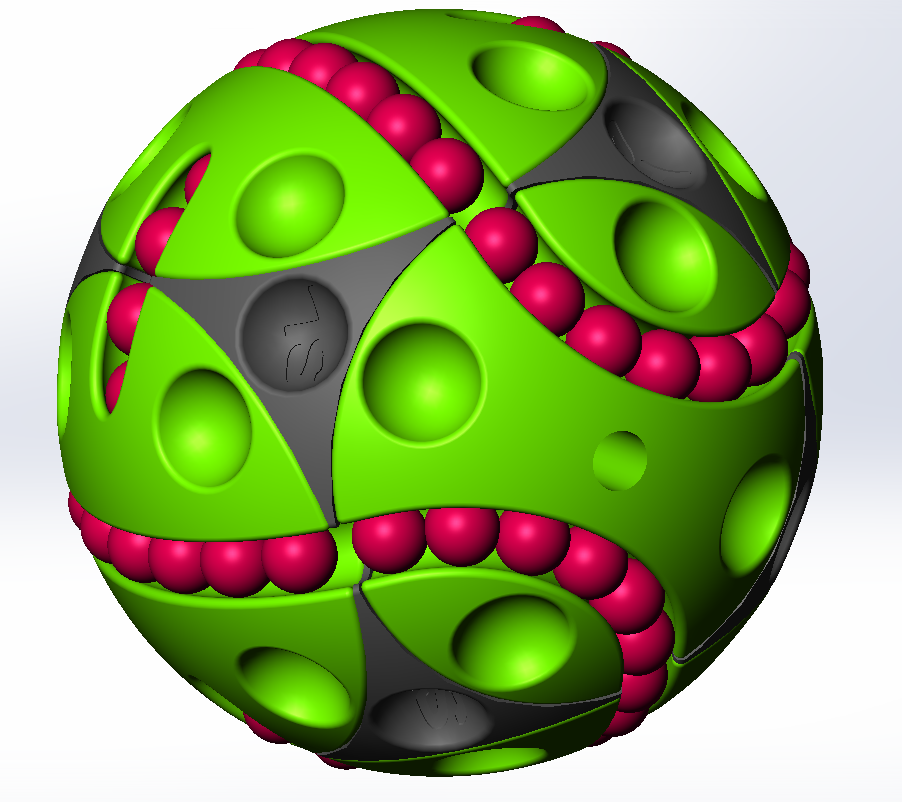 SL_ST SPHERE02 Rubik's_Balls by SL_ST Download free STL model