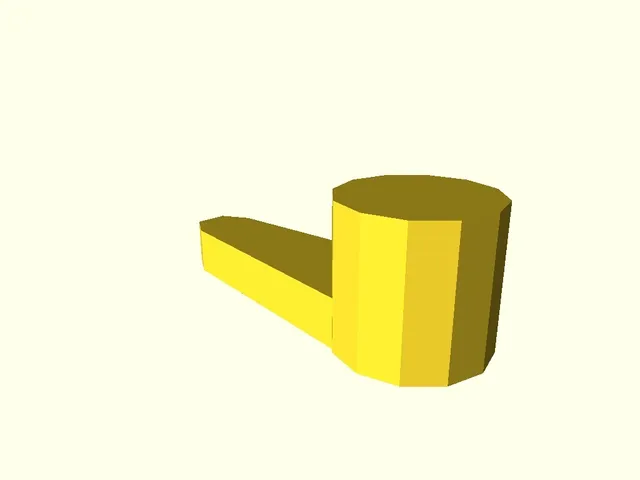 Single joint switch axis arm
