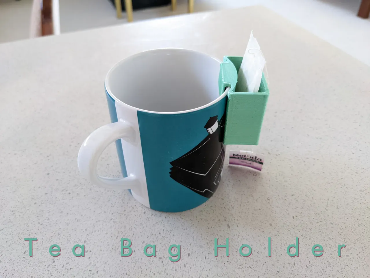 Tea Mug With Bag Holder
