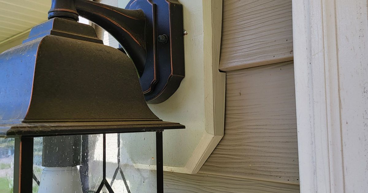 Vinyl Siding Light Fixture Adapter by LCSteve Download free STL model