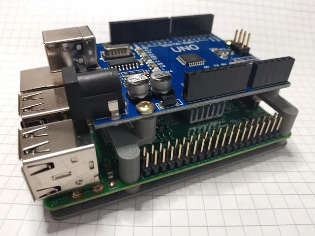 Arduino Uno to Raspberry Pi 2,3 Mount