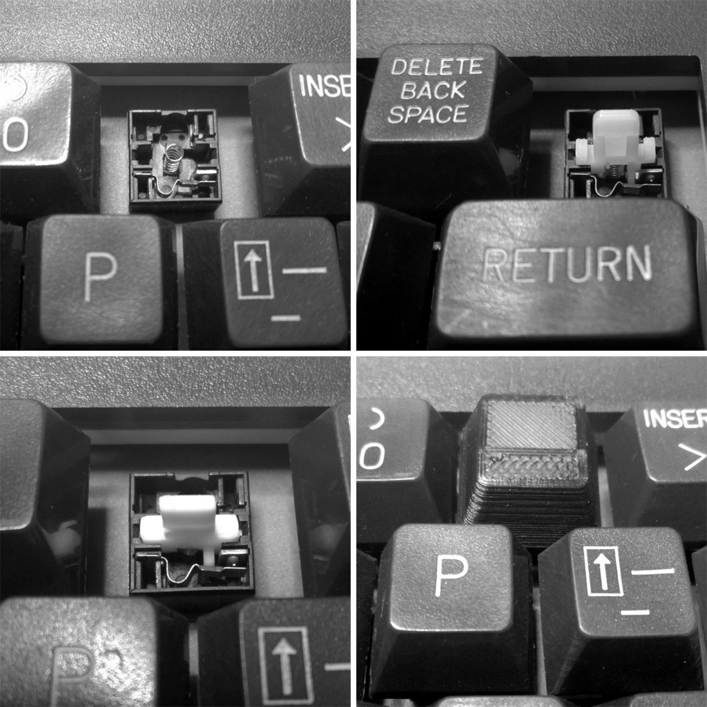 Atari 600XL  key replacement