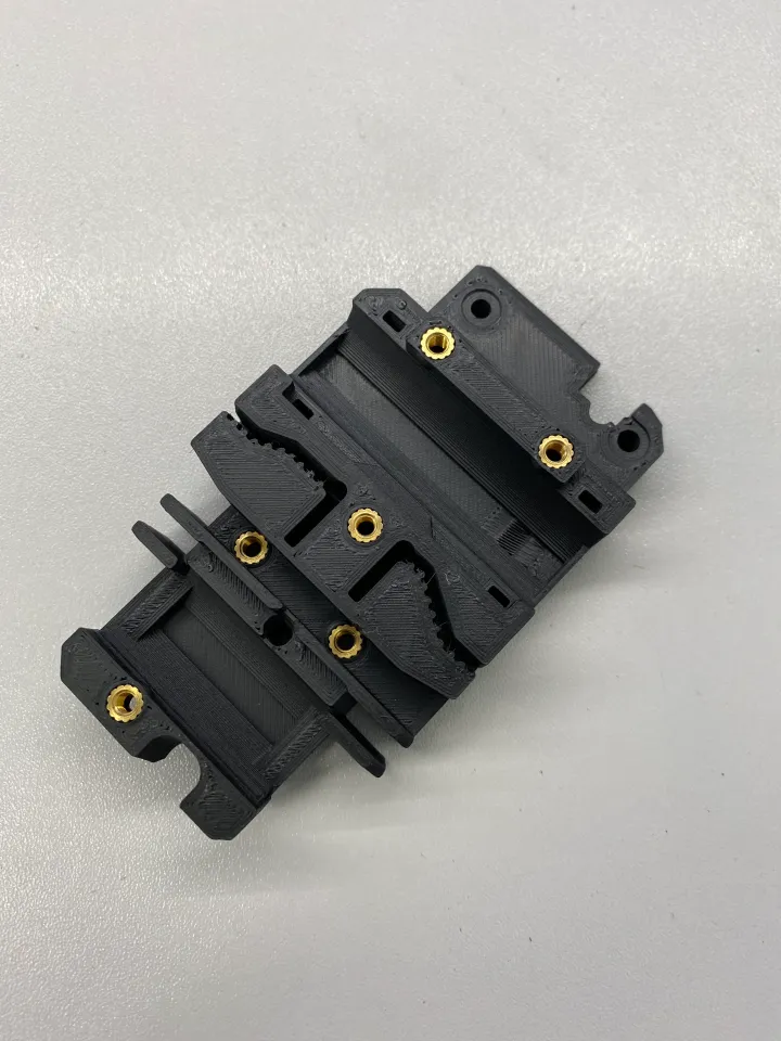 Prusa i3 MK2.5S/MK3S X carriage R7 with M3 heat set inserts by nimus | Download free STL model ...