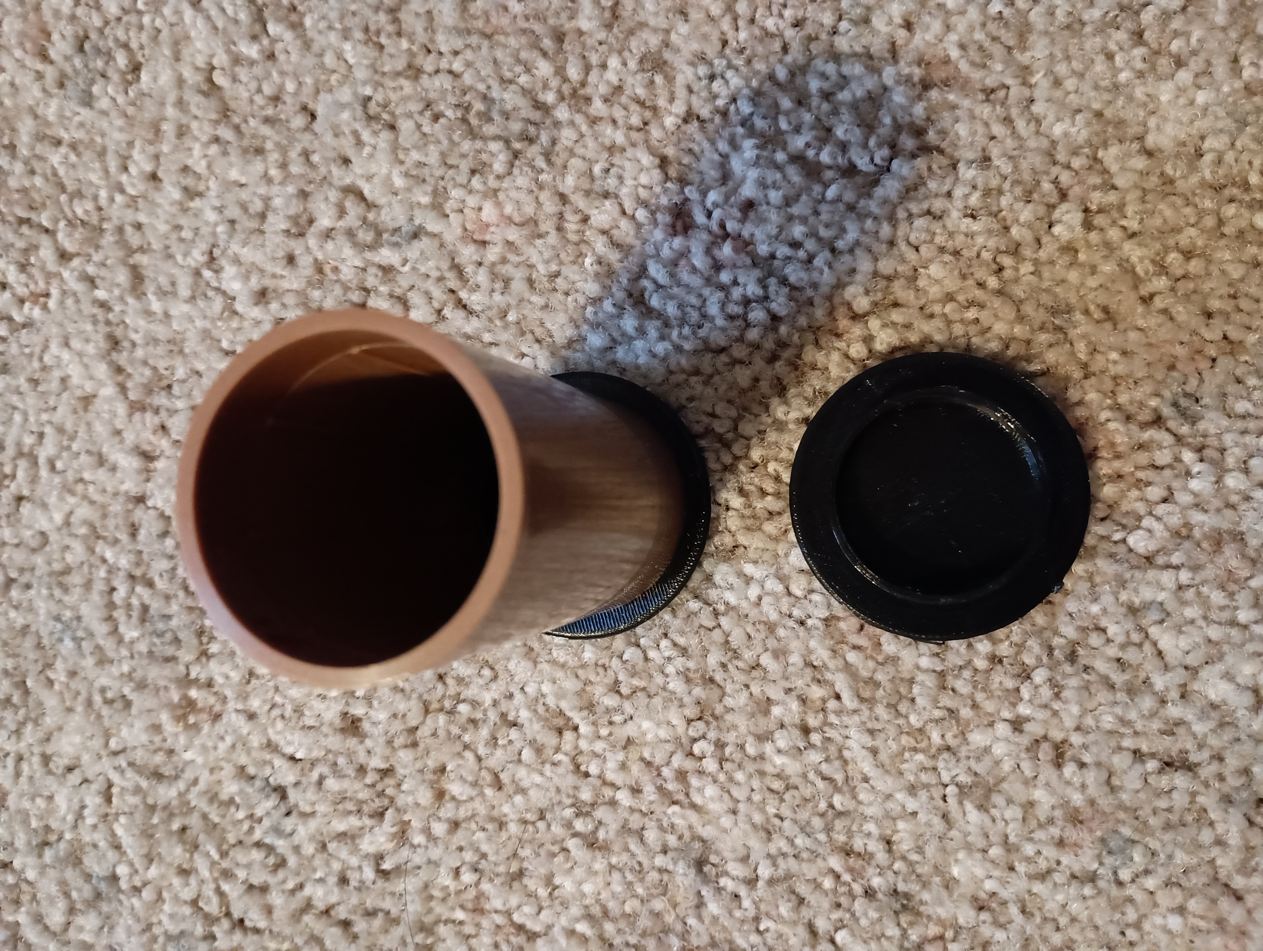 Wally-Vault:  Repurposed Walmart Bag Spool Container