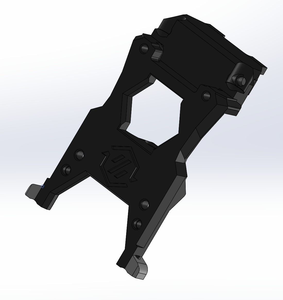 Stealthburner BackPlate UHF Rapido 2