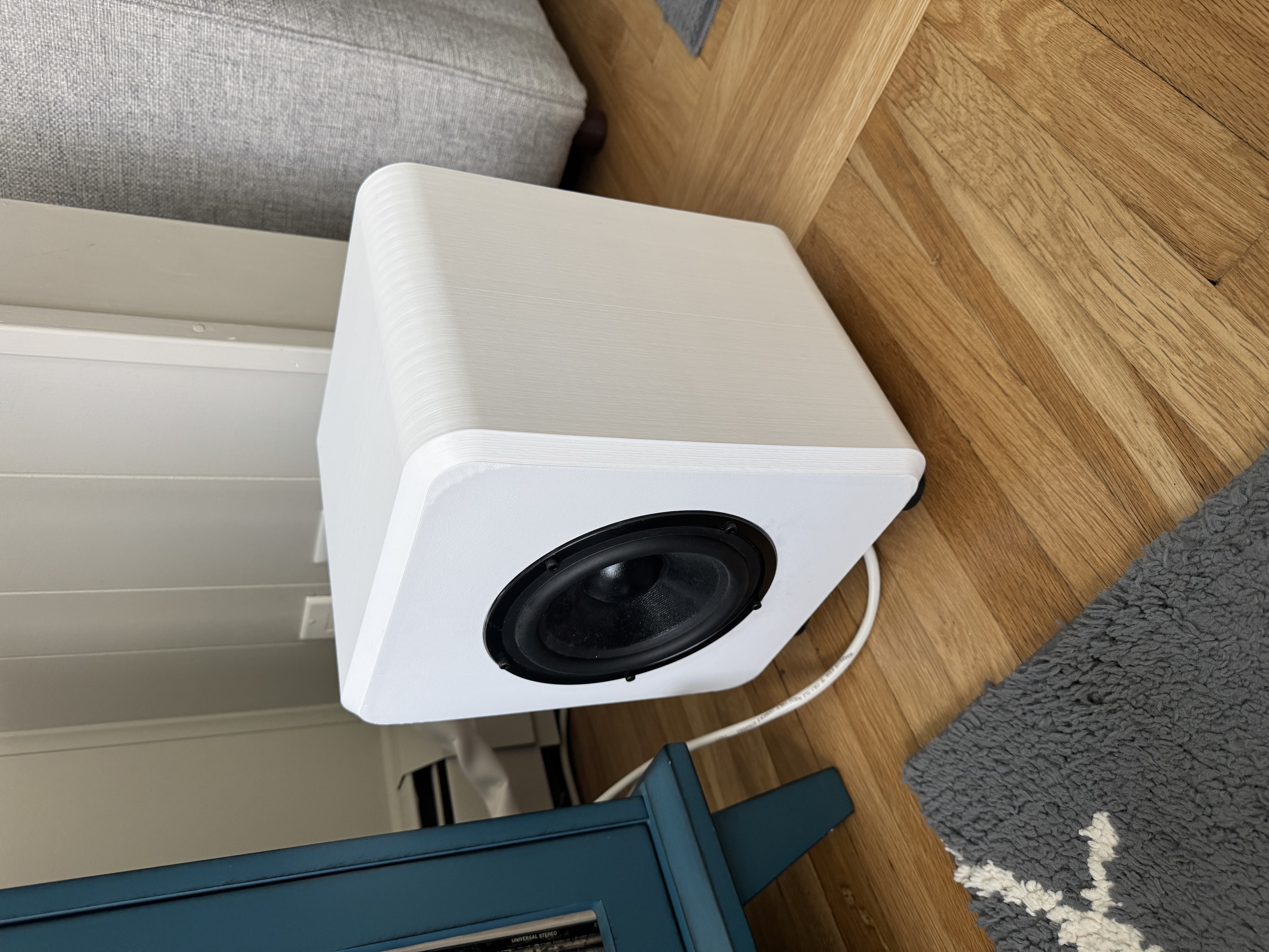 Tang Band W5-1138SMF passive radiator micro subwoofer