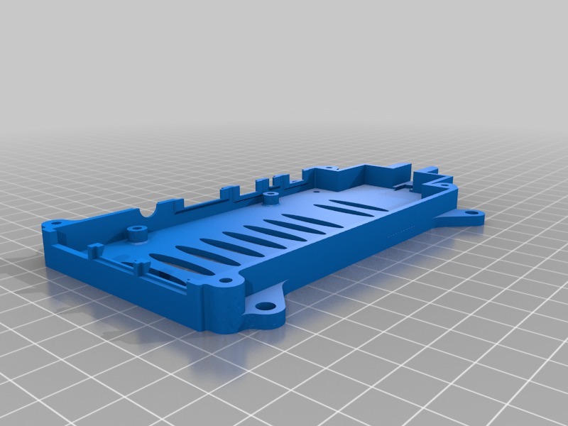Raspberry Pi 2 Extended Case by PlastiBots | Download free STL model ...