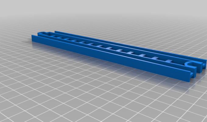 Straight and curved train tracks for ECHO kids toy train set