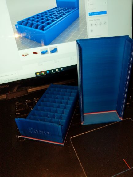 9mm Bullet Box Reload Tray Von Mupshot Kostenloses STL Modell Herunterladen Printables