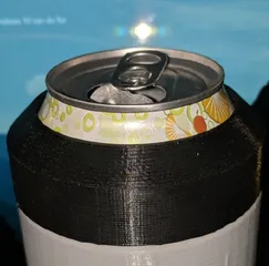 3D file 12oz Slim Can Screw on top Koozie 🥫・3D printing template