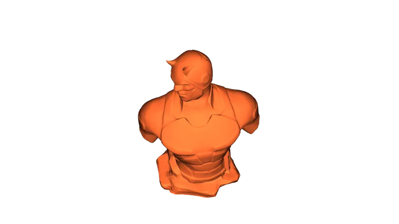 Daredevil Bust by Lord of Candy | Download free STL model