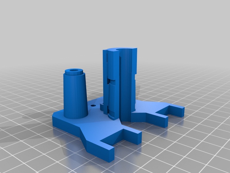 Flange Plate For Dual Extruders Remix By Stephen Mott Download Free 