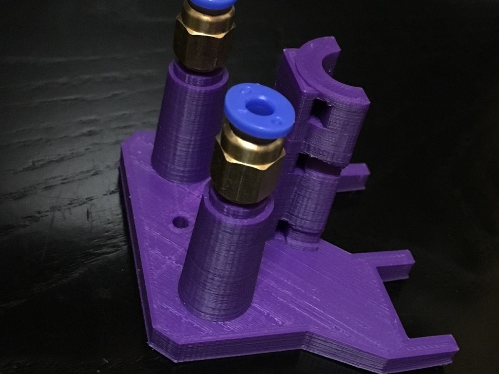 Flange Plate For Dual Extruders Remix By Stephen Mott Download Free 